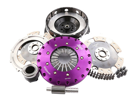 Spojková sada Xtreme Clutch - 230mm Rigid Ceramic Twin Plate včetně setrvačníku 1800Nm