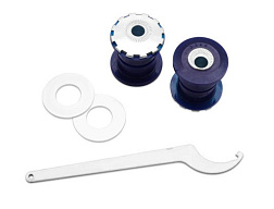 SuperPro VW Golf MK5/6/7/8 Performance sada předních silentbloků FLCA (80 duro/ShA)