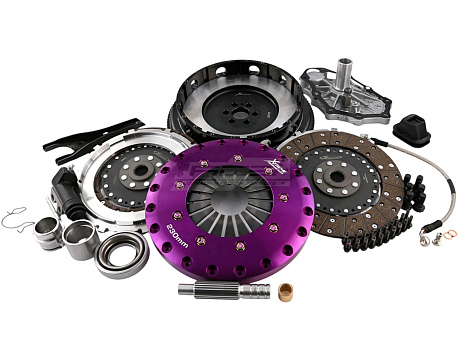 Spojková sada Xtreme Clutch - 230mm Organic Twin Plate včetně setrvačníku 1200Nm