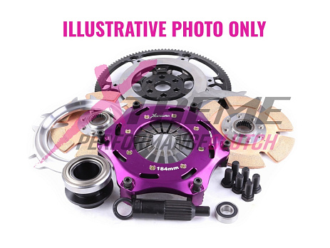 Spojková sada Xtreme Clutch - 184mm Rigid Ceramic Twin Plate včetně setrvačníku 1220Nm