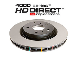 DBA brzdový kotouč 4000 Series HD – hladký povrch