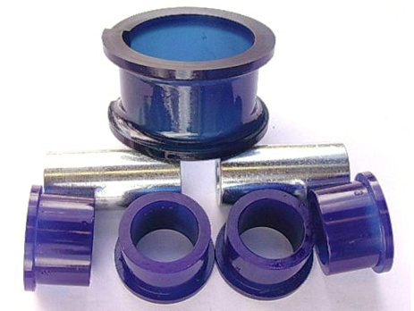 SuperPro sada modrých silentbloků uložení řízení Nissan (80 duro/ShA)