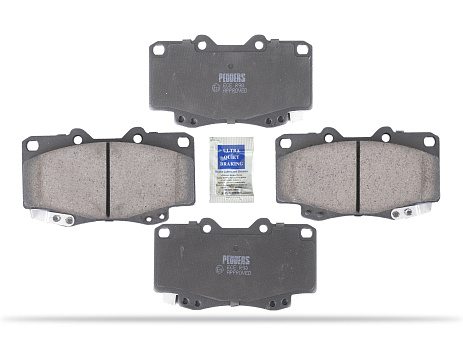 Pedders TrakRyder Kevlar keramické brzdové destičky