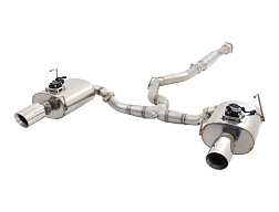 Xforce 3" cat-back systém s Varex tlumiči, nerezová ocel 304