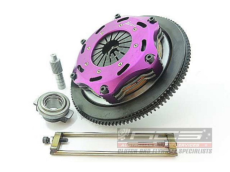 Spojková sada Xtreme Clutch - 184mm Rigid Ceramic Twin Plate včetně setrvačníku 1220Nm