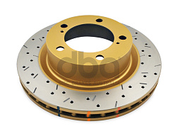 Brzdový kotouč DBA 4000 Series XS Gold Vrtaný a Drážkovaný