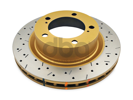 Brzdový kotouč DBA 4000 Series XS Gold Vrtaný a Drážkovaný