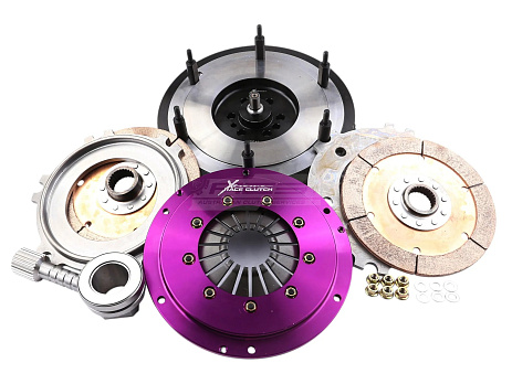Spojková sada Xtreme Clutch - 200mm Rigid Ceramic Twin Plate včetně setrvačníku 1200Nm
