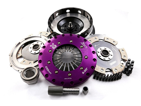 Spojková sada Xtreme Clutch - 230mm Rigid Ceramic Twin Plate včetně setrvačníku 1800Nm