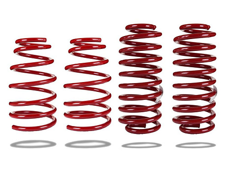 Pedders 4 snížené vinuté pružiny