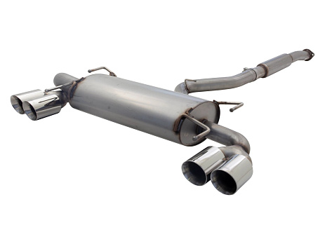 Xforce 3" cat-back systém, 409 surová nerezová ocel Subaru Impreza WRX Sti 08-14 
