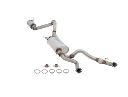 Xforce 3" cat-back systém, 409 surová nerezová ocel Toyota Land Cruiser 100