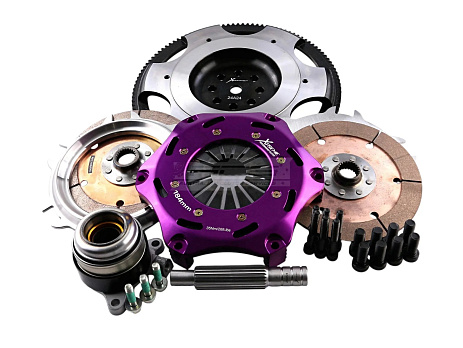 Spojková sada Xtreme Clutch - 184mm Rigid Ceramic Twin Plate včetně setrvačníku a CSC Toyota Yaris GR 1220Nm