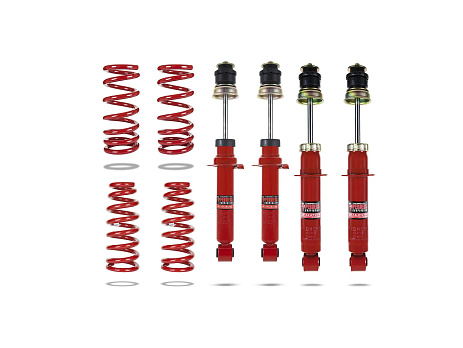 Pedders 1.5palcový zvýšený podvozek. Extra Heavy Duty. Mitsubishi Pajero & Shogun, NS & NT, 3.2 DI-D, SWB