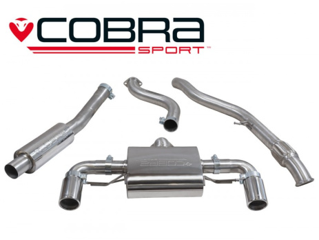 COBRA Sport Cat Back výfuk pro BMW M135i F20, F21