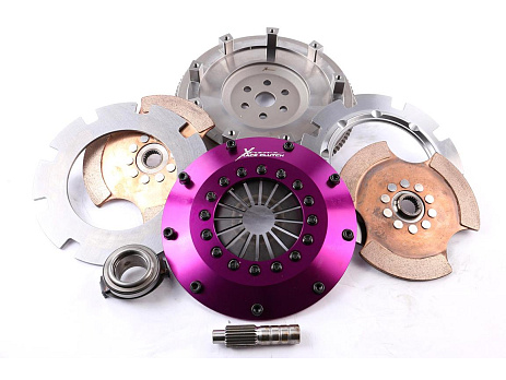 Spojková sada Xtreme Clutch - 200mm Rigid Ceramic Twin Plate včetně setrvačníku 1200Nm