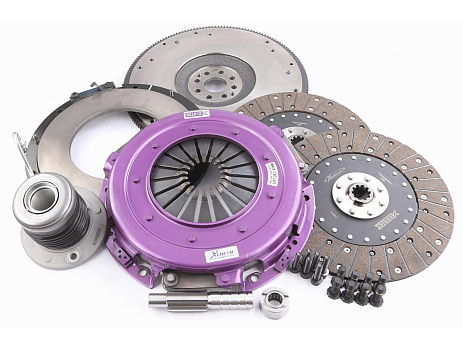 Spojková sada Xtreme Clutch - 270mm Organic Twin Plate včetně setrvačníku & CSC 1300Nm