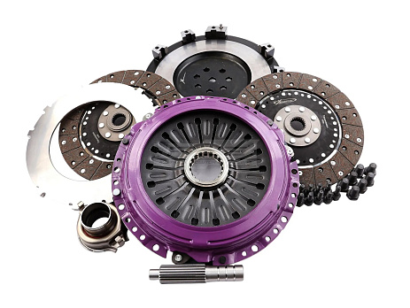 Spojková sada Xtreme Clutch - 230mm Organic Twin Plate včetně setrvačníku 1200Nm