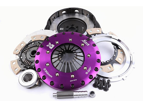 Spojková sada Xtreme Clutch - 230mm Ceramic Twin Plate včetně setrvačníku 1000Nm
