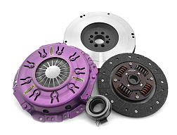 Spojková sada Xtreme Clutch Organic zesílená včetně setrvačníku 280 Nm 660 kg (60 % navýšení) – konverze na jednohmotový setrvačník