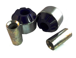 SuperPro zadní offsetní silentblok spodního předního ramene (80 duro/ShA)