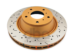 Brzdový kotouč DBA 4000 Series XS Gold Vrtaný a Drážkovaný