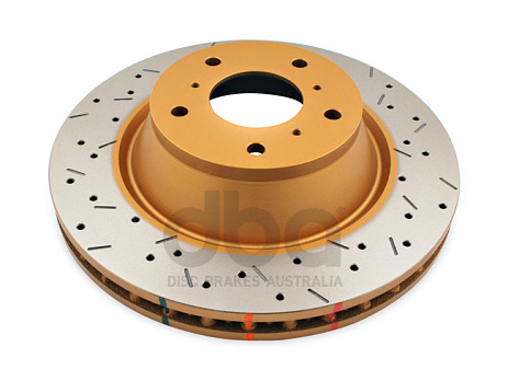 Brzdový kotouč DBA 4000 Series XS Gold Vrtaný a Drážkovaný