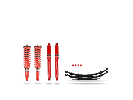 Pedders 1,75" extra zesílená sada pro zvýšenou nosnost a tažení. Se smontovanými tlumiči Foam Cell. Isuzu D-Max