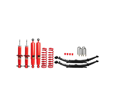 Pedders 50 mm extra heavy duty sada pro zvýšenou nosnost a tažení. Ford Ranger od 2023. 3.0 V6 modely