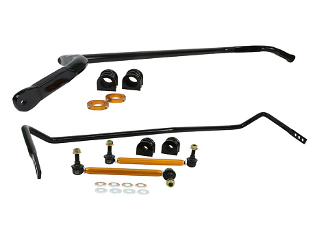 Whiteline nastavitelné stabilizátory Přední i Zadní včetně spoj. Tyčí Mercedes X-Class, Nissan Navara 2015+