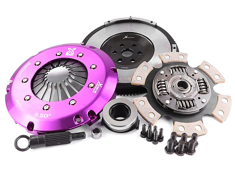 Spojková sada Xtreme Clutch RACE Ceramic zesílená (-1R) včetně CSC 910Nm – konverze na jednohmotový setrvačník (SMF)