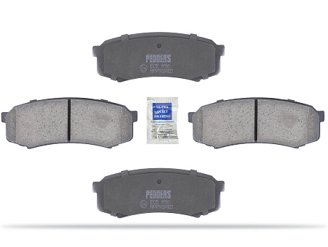 Pedders TrakRyder Kevlar keramické brzdové destičky