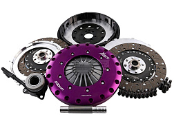 Spojková sada Xtreme Clutch - 230mm Organic Twin Plate včetně setrvačníku & CSC 1200Nm (6 šroubů)