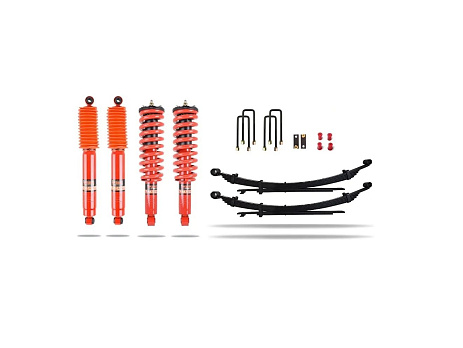 Pedders 1,75" extra zesílená sada pro zvýšenou nosnost a tažení. Se smontovanými tlumiči Foam Cell. Isuzu D-Max