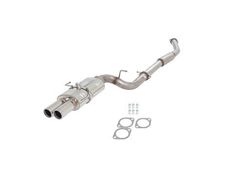 Xforce 3" cat-back systém, 409 surová nerezová ocel Nissan 200SX