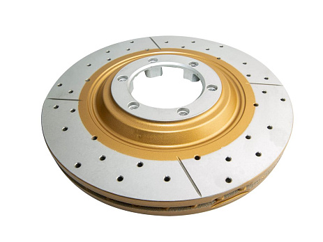 Brzdový kotouč DBA Street Series X Gold Vrtaný a Drážkovaný