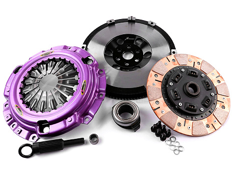 Spojková sada Xtreme Clutch Ceramic (polštářky) Zesílená včetně setrvačníku – upgrade 225 mm 500 Nm