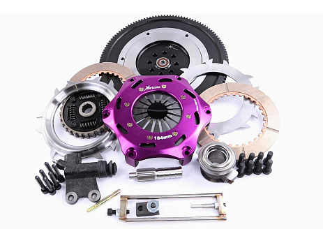 Spojková sada Xtreme Clutch - 184mm Ceramic Twin Plate včetně setrvačníku 1220Nm