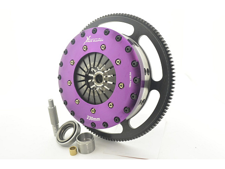 Xtreme Clutch 230mm tuhá organická třílamelová spojková sada s odlehčeným setrvačníkem