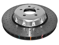 Brzdový kotouč DBA 5000 Series XD stříbrný střed