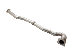 Xforce 3" downpipe s High-Flow katalyzátorem, 304 nerez matný povrch (pouze pro okruhové a off-road použití) Subaru Impreza WRX 2015-2017