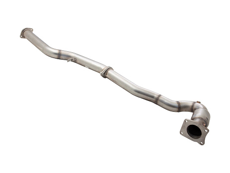 Xforce 3" downpipe s High-Flow katalyzátorem, 304 nerez matný povrch (pouze pro okruhové a off-road použití) Subaru Impreza WRX 2015-2017