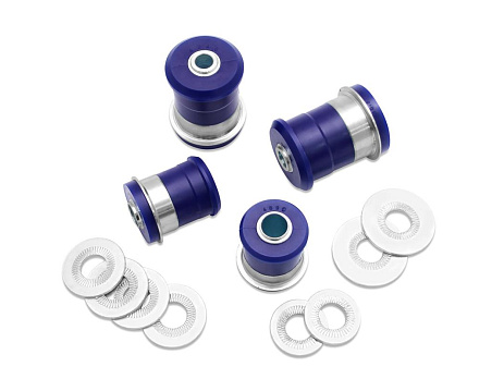 SuperPro sada vnitřních silentbloků předního spodního ramene (přední a zadní) (80 duro/ShA)