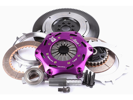 Spojková sada Xtreme Clutch - 184mm Ceramic Twin Plate včetně setrvačníku 1220Nm