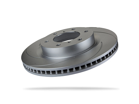 Pedders Drážkovaný brzdový kotouč s povrchovou úpravou Geomet