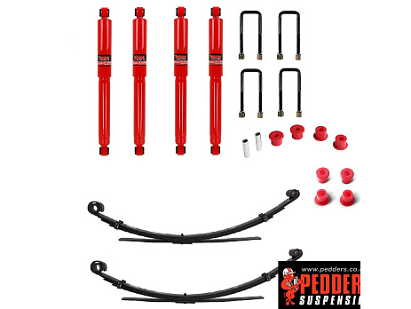 Pedders zvýšený podvozek 1,5 palce bez torzních tyčí Toyota Hilux Mk4 & 5 & MK3 dovoz