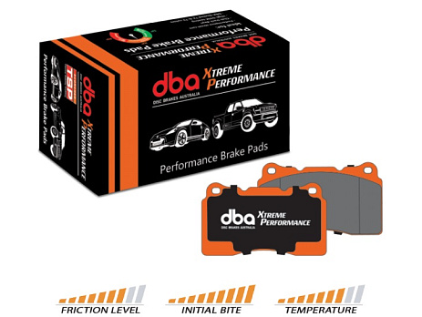 Brzdové destičky DBA Xtreme Performance XP PŘEDNÍ
