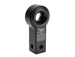 SABER 7075 hliníkový vyprošťovací hitch šetrný k lanu - Cerakote černá