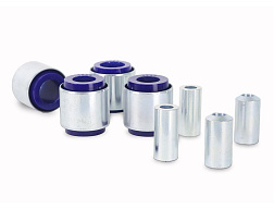 SuperPro zadní horní přední řídicí rameno – sada vnitřních a vnějších silentbloků (80 duro/ShA)