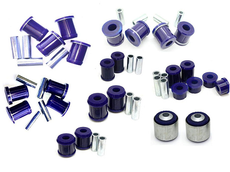 SuperPro sada pro vylepšení silentbloků vozidla (80 duro/ShA)